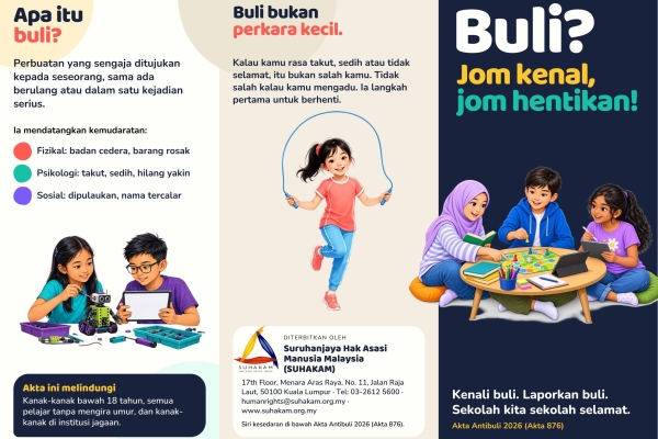 Brochure 1 - Apa itu Buli?